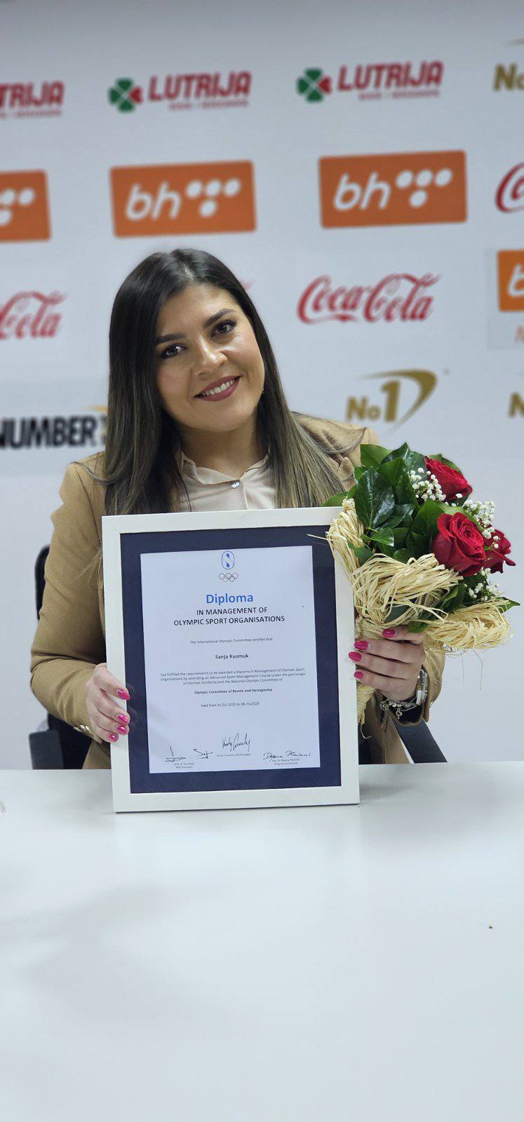 Sanja Kusmuk uspješno završila kurs menadžmenta u sportu